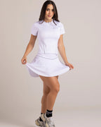 CAMISETA CREMALLERA BLANCO