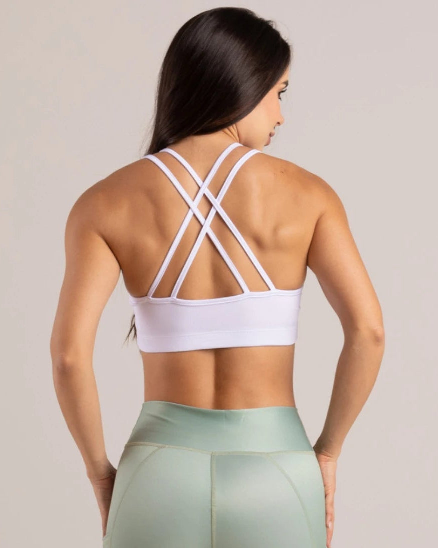 TOP TIRAS BLANCO
