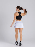 FALDA PLISADA BLANCA