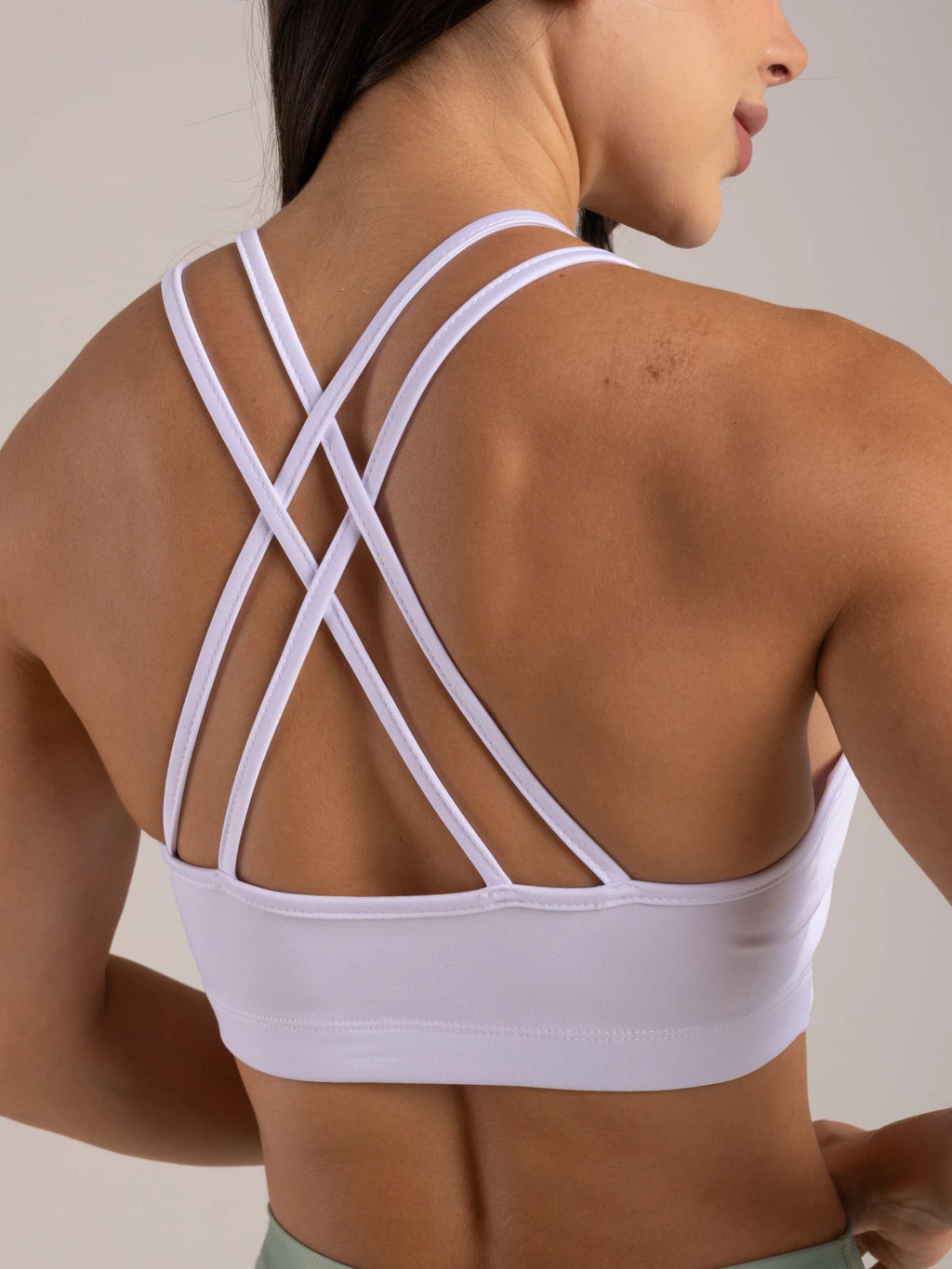 TOP TIRAS BLANCO
