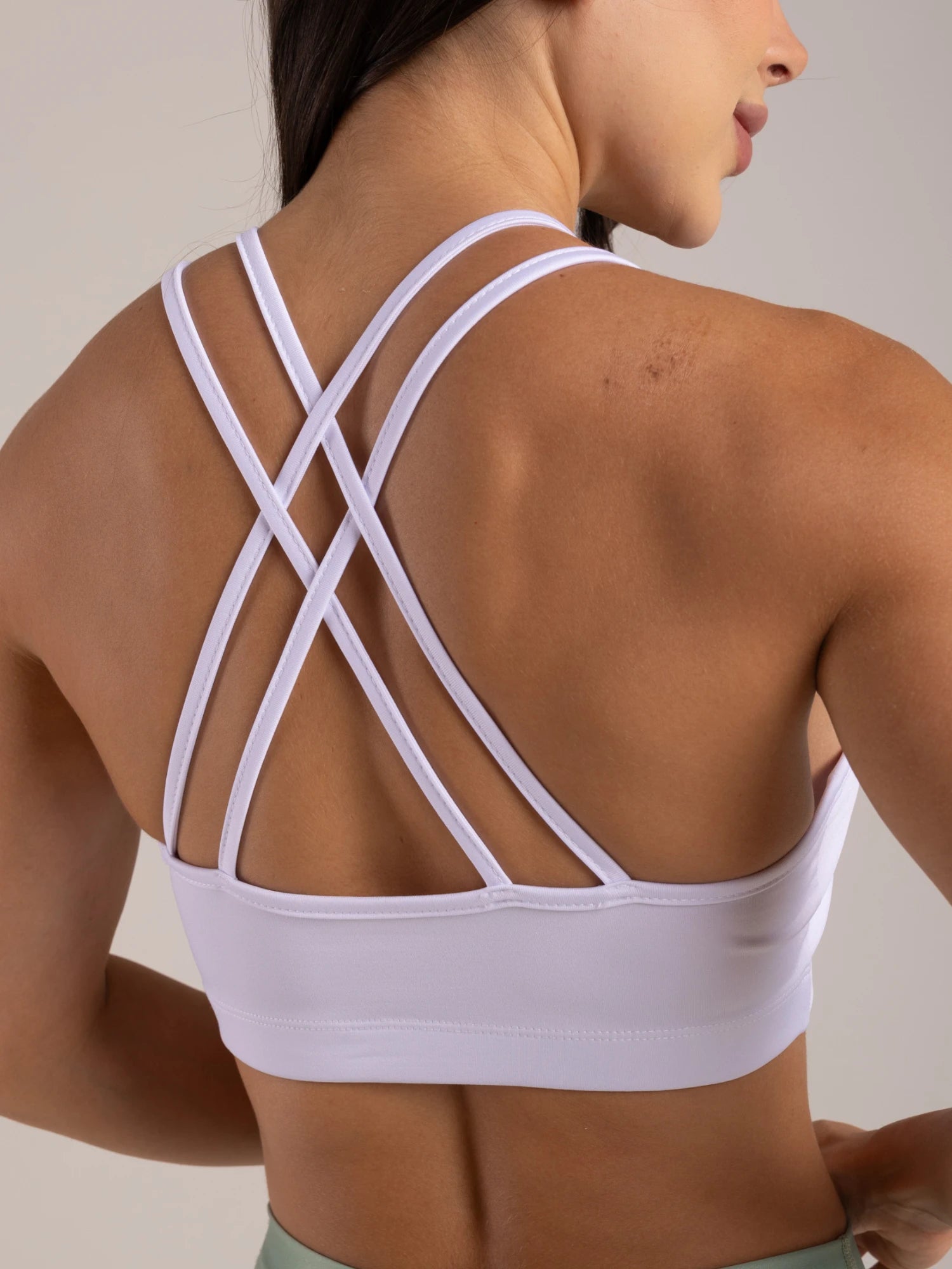 TOP TIRAS BLANCO