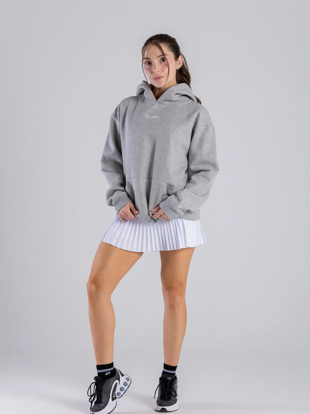 FALDA PLISADA BLANCA