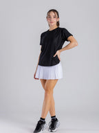 FALDA PLISADA BLANCA
