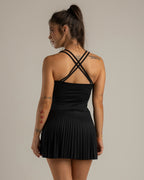 VESTIDO TIRAS NEGRO