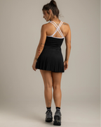 VESTIDO TIRAS BLACK & WHITE