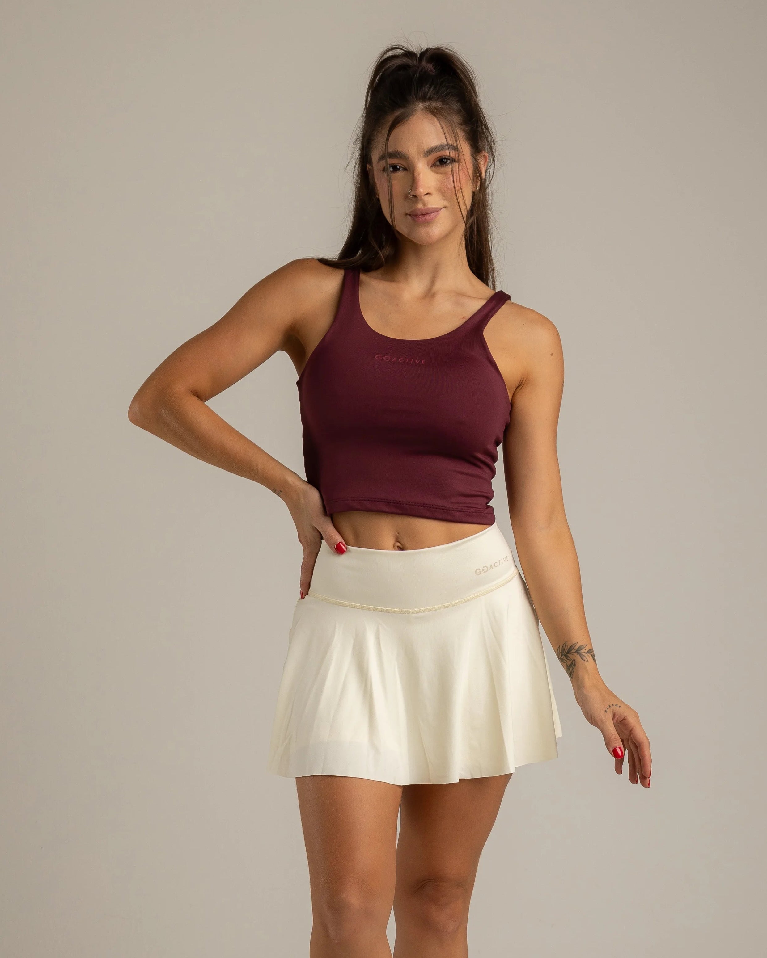 CROP TOP VINO TINTO