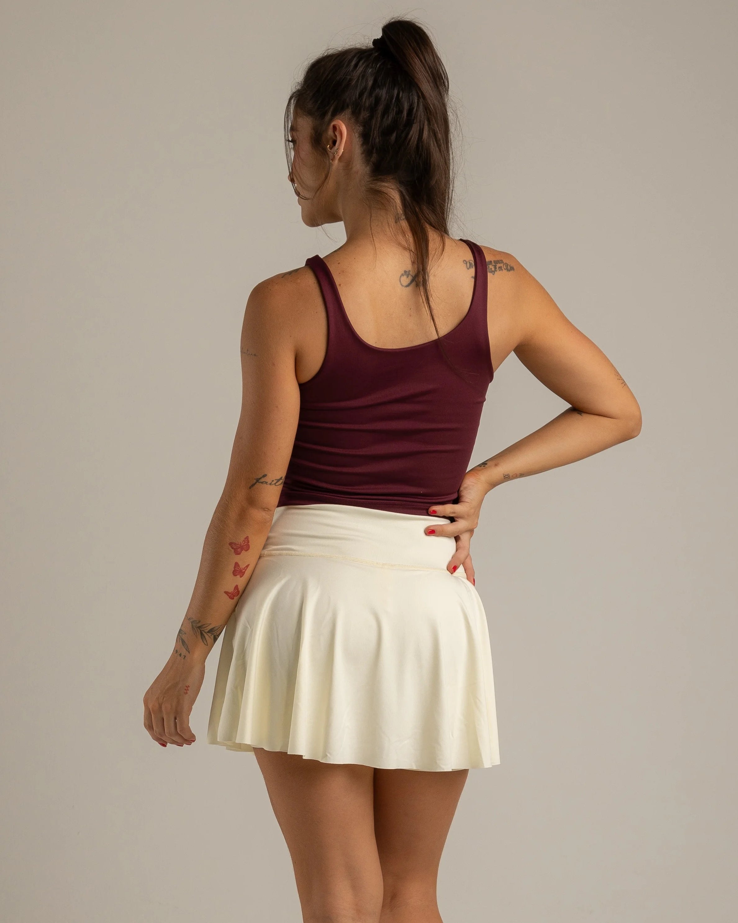 CROP TOP VINO TINTO