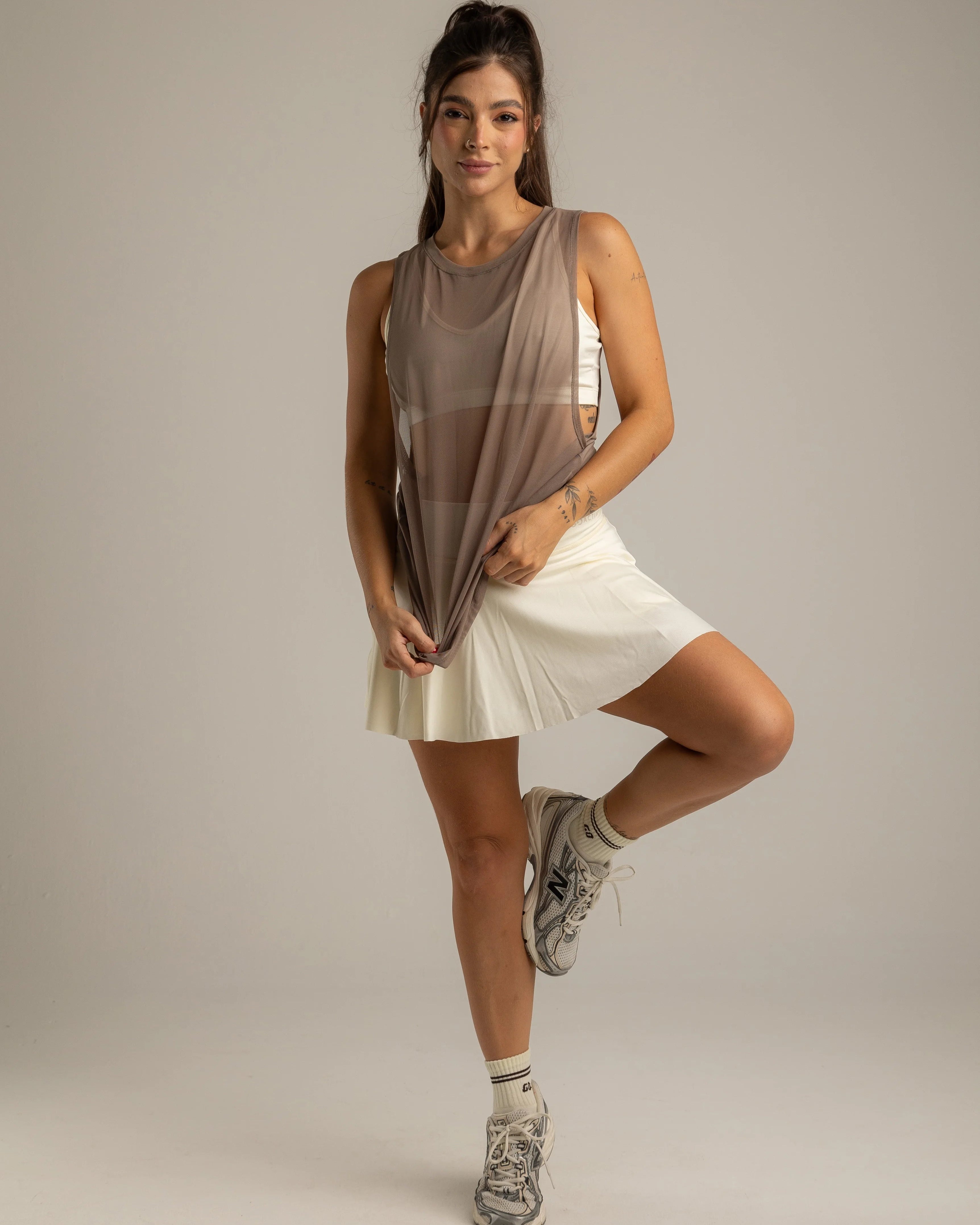 FALDA BÁSICA BEIGE
