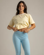 CAMISETA MINIOVER COMBINADA
