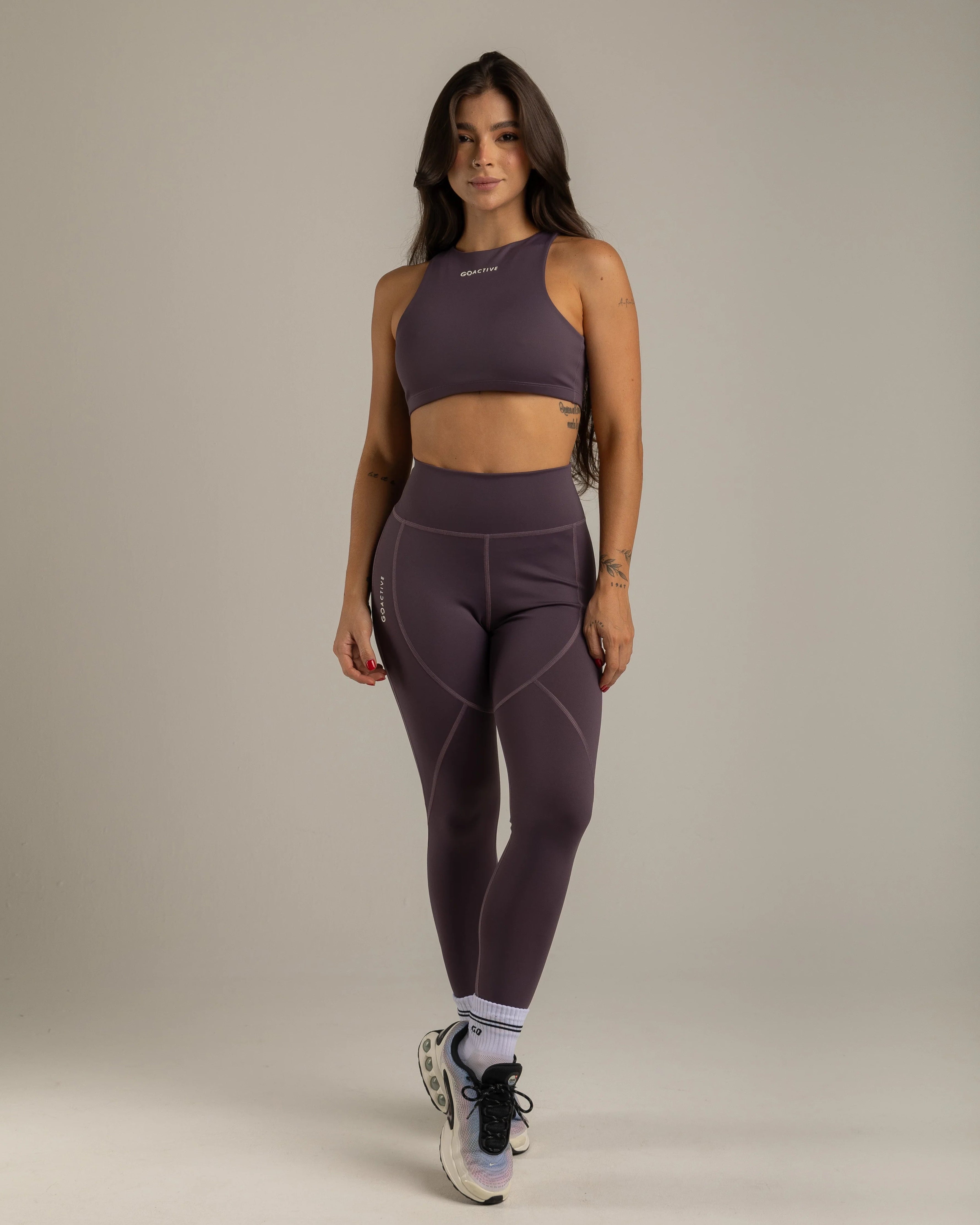 LEGGINGS ESSENZA CORTES UVA