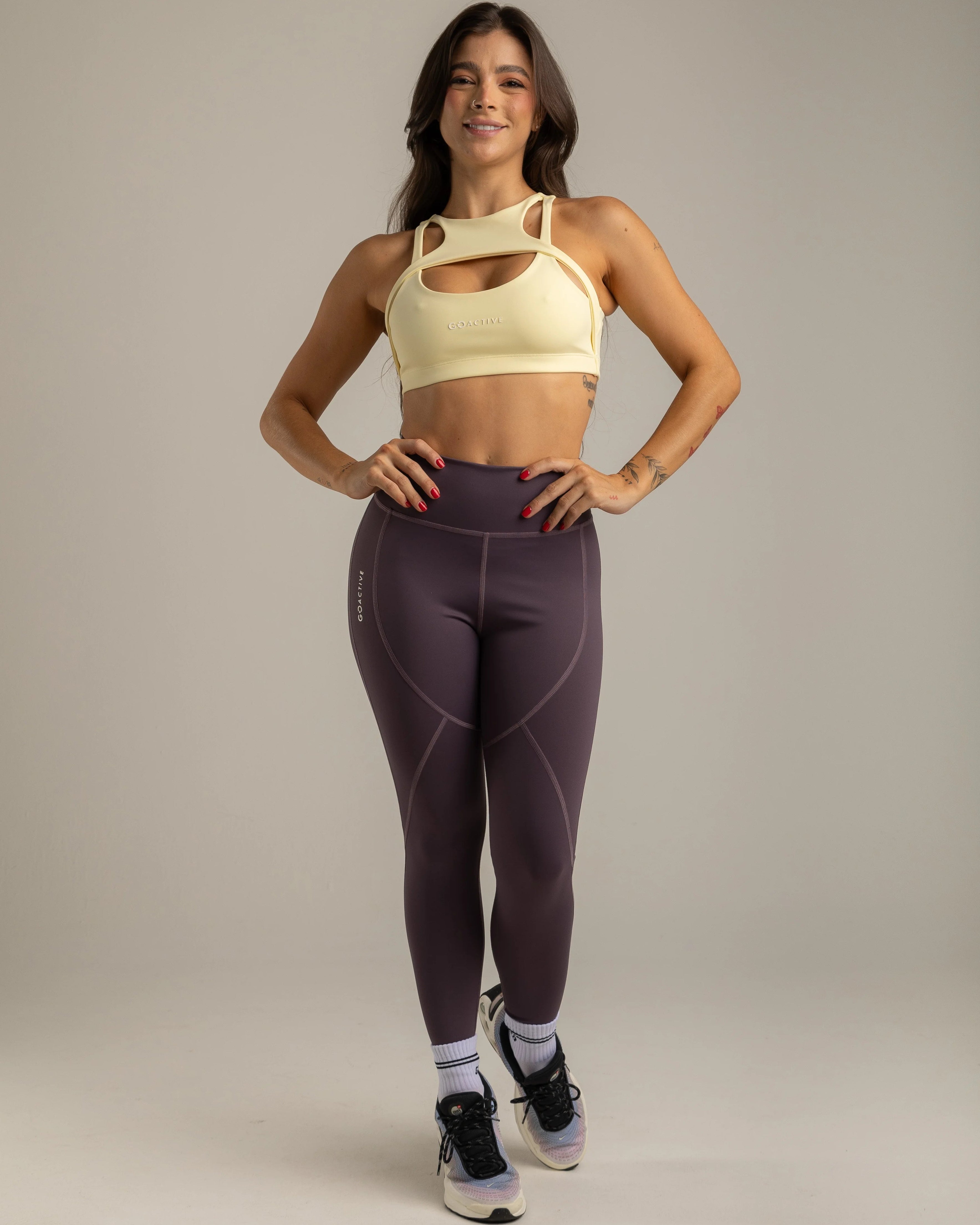 TOP ESSENZA SPIDER AMARILLO