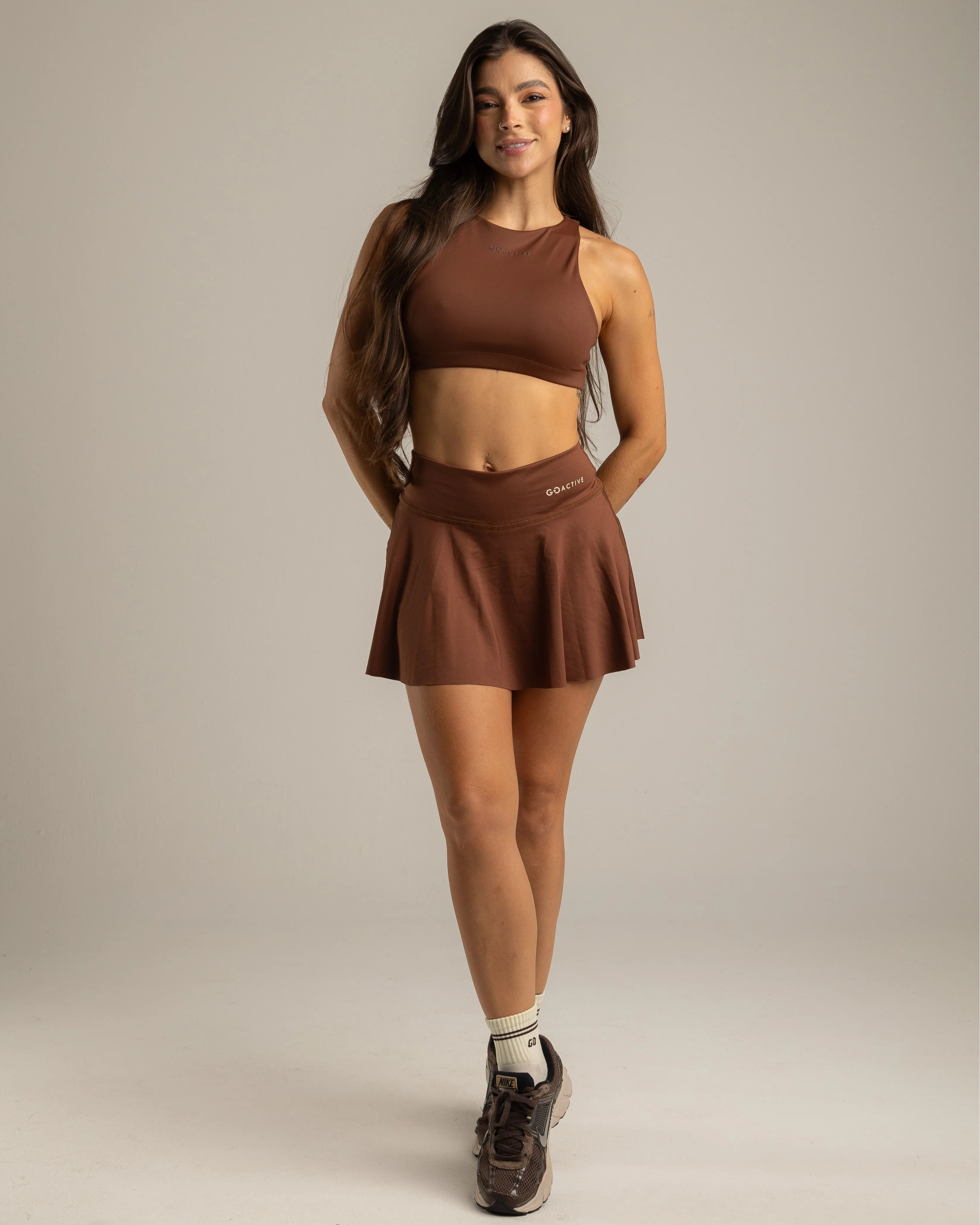 FALDA BÁSICA MOCCA