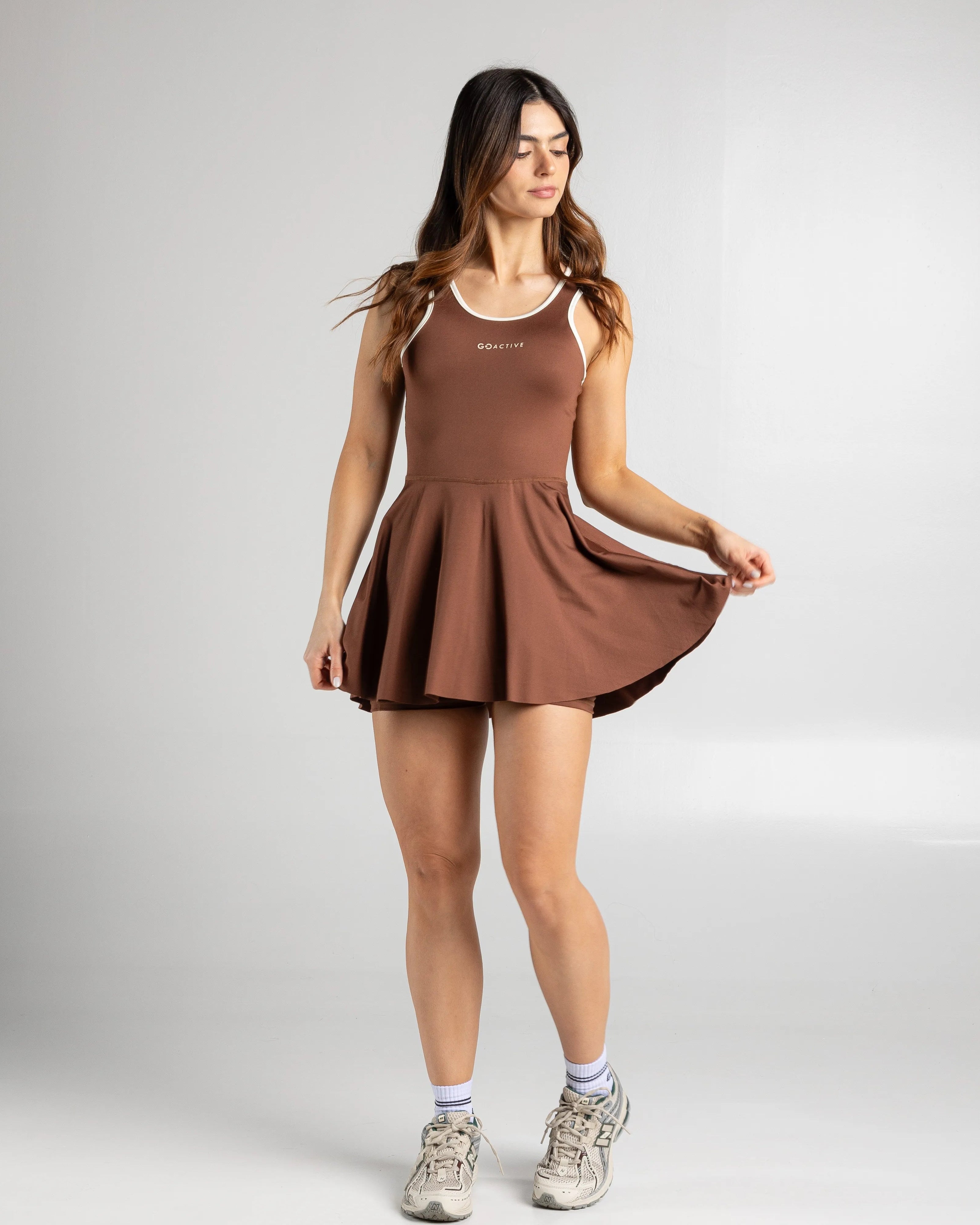 VESTIDO ESSENTIAL CAFÉ