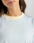 CAMISETA MINIOVER COMBINADA