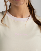 CAMISETA MINIOVER COMBINADA